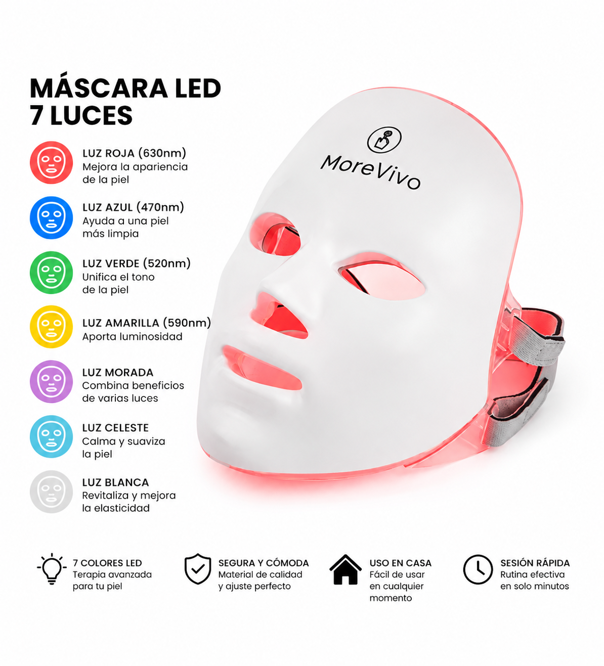 MoreVivo LED Facial Pro